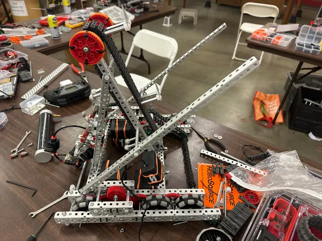 Rebuild progress, further along.
